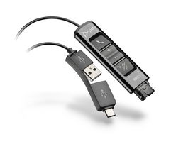 HP Adaptador DA75 para Auriculares QD a PC, Puerto USB