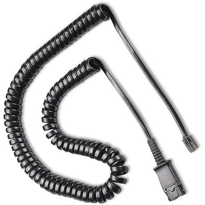 HP Poly Cable Rizado U10 QD a RJ-9 HP Poly Cable Rizado U10 QD a RJ-9
