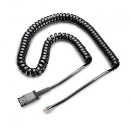 HP Cable Rizado U10 para Auriculares Supraplus, Entera, Duopro y Encore Pro, Negro