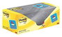 Post-it Bloc de Notas Adhesivas 654 76x76 mm Amarillo Canario Pack de 20