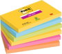 POST-IT Notas Super Sticky Carnival Colores Surtidos 76x127 mm Pack de 6