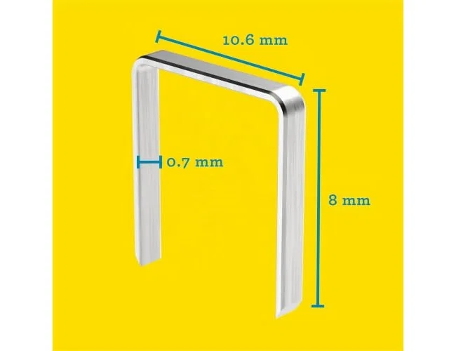 Rapid Grapas 13/8 mm galvanizadas caja de 5000 unidades Rapid Grapas 13/8 mm galvanizadas caja de 5000 unidades