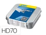 Rexel Optima HD70 Grapas Galvanizadas para Grapadoras Eléctricas, Caja de 2500 Unidades