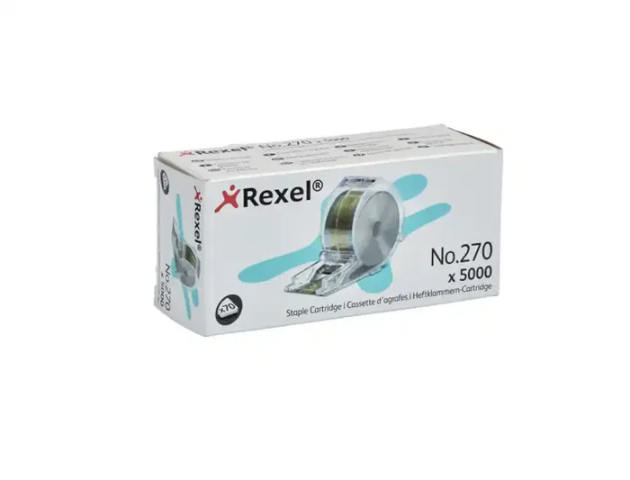 Rexel Grapas Stella 70 Galvanizadas, Cartucho de 5000 Unidades Rexel Grapas Stella 70 Galvanizadas, Cartucho de 5000 Unidades
