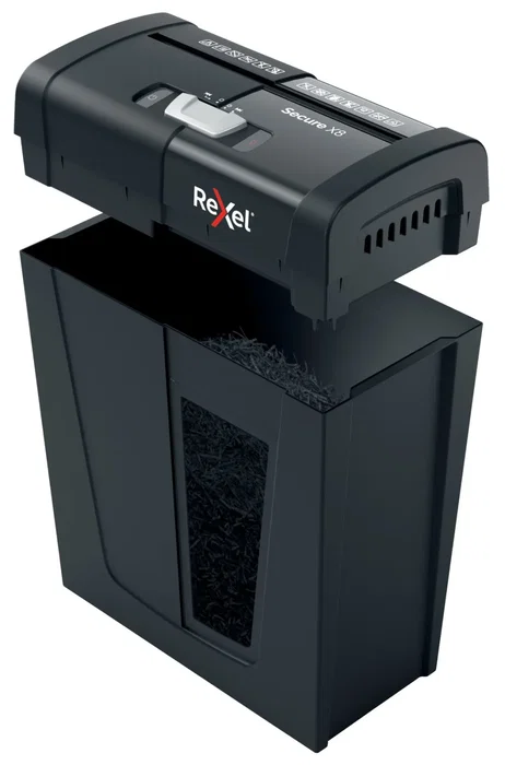 Rexel Secure X8 Destructora de Papel Corte Cruzado Negro Rexel Secure X8 Destructora de Papel Corte Cruzado Negro