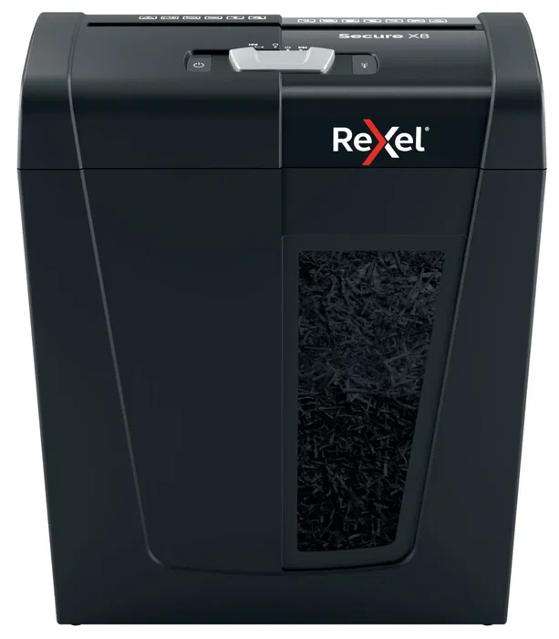 Rexel Secure X8 Destructora de Papel Corte Cruzado Negro Rexel Secure X8 Destructora de Papel Corte Cruzado Negro