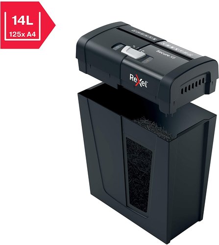 Rexel Secure X8 Destructora de Papel Corte Cruzado Negro Rexel Secure X8 Destructora de Papel Corte Cruzado Negro