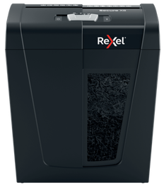 Rexel Destructora de documentos Secure X8, negro