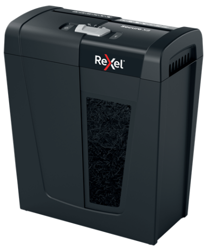 Rexel Destructora de documentos Secure X8, negro