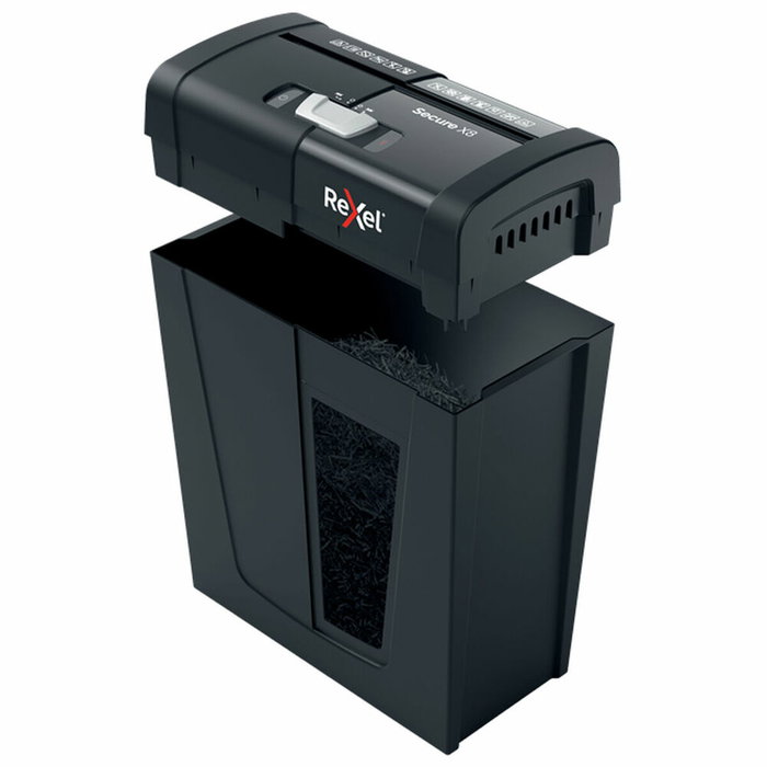 Rexel Secure X8 Destructora de Papel Corte Cruzado Negro Rexel Secure X8 Destructora de Papel Corte Cruzado Negro