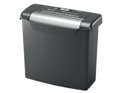 Rexel S206 Destructora de Documentos, Capacidad de Corte 6 Hojas, Corte en Tiras