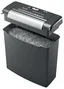 Rexel Momentum S206 Destructora de Papel Corte en Tiras 6mm Negro, Gris