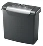 Rexel Momentum S206 Destructora de Papel Corte en Tiras 6mm Negro, Gris