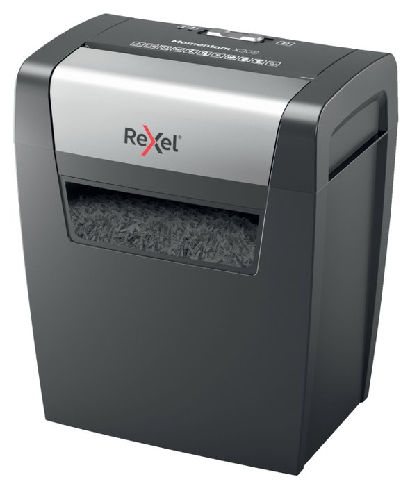 Rexel Momentum X308 Destructora de papel Corte Confeti Negro Rexel Momentum X308 Destructora de papel Corte Confeti Negro