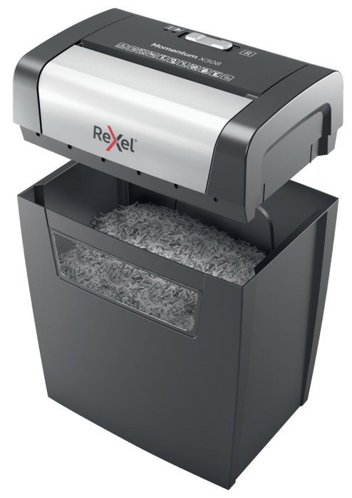 Rexel Momentum X308 Destructora de papel Corte Confeti Negro Rexel Momentum X308 Destructora de papel Corte Confeti Negro