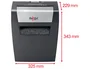Rexel Momentum X308 Destructora de papel Corte Confeti Negro