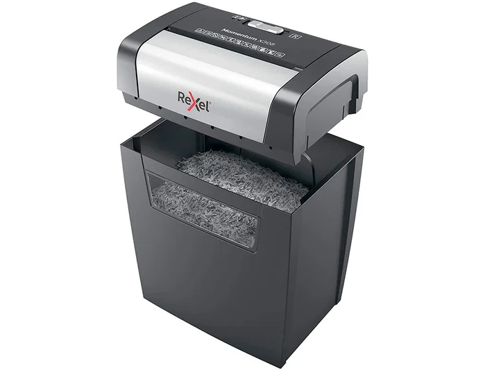 Rexel Momentum X308 Destructora de papel Corte Confeti Negro Rexel Momentum X308 Destructora de papel Corte Confeti Negro