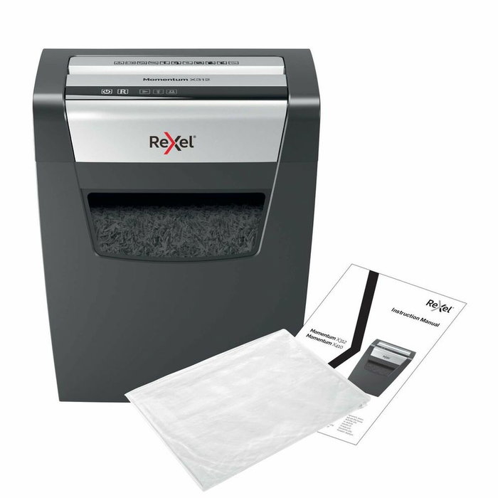 Rexel Momentum X312 Destructora de Papel Corte en Partículas Negro Rexel Momentum X312 Destructora de Papel Corte en Partículas Negro