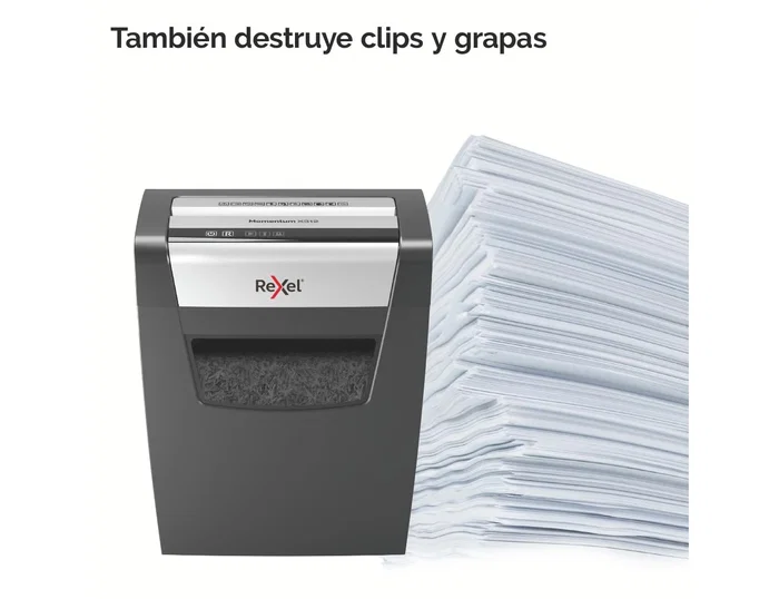 Rexel Momentum X312 Destructora de Papel Corte en Partículas Negro Rexel Momentum X312 Destructora de Papel Corte en Partículas Negro