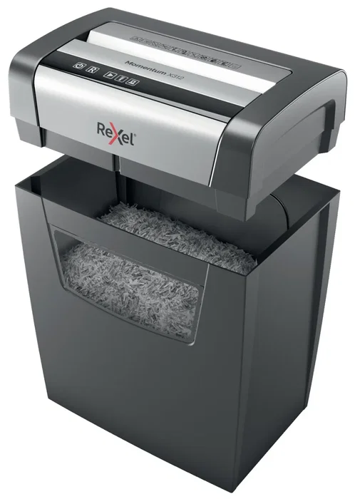 Rexel Momentum X312 Destructora de Papel Corte en Partículas Negro Rexel Momentum X312 Destructora de Papel Corte en Partículas Negro