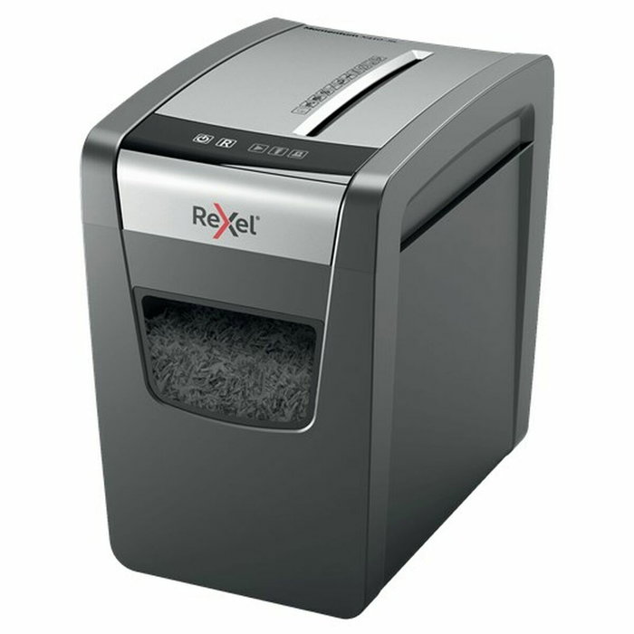 Rexel Momentum X410-SL Destructora de Papel Corte Cruzado Negro/Plata