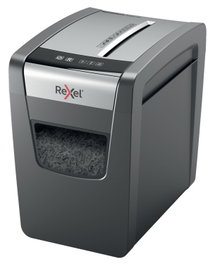 Rexel Momentum X410-SL Destructora de Papel Corte Cruzado Negro/Plata