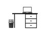 Rexel Momentum X410-SL Destructora de Papel Corte Cruzado Negro/Plata