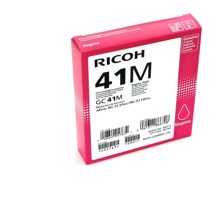 Ricoh Cartucho de gel GC41M Magenta