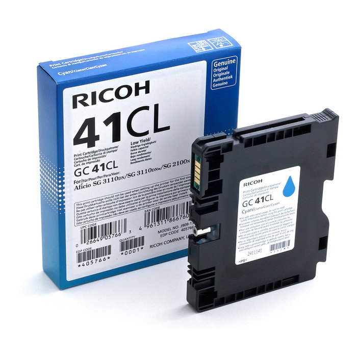 Ricoh GC-41CL Cartucho Cian