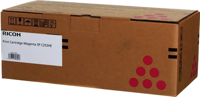 Ricoh Cartucho de Tóner SP C252E Magenta Alta Capacidad 407718 Ricoh Cartucho de Tóner SP C252E Magenta Alta Capacidad 407718