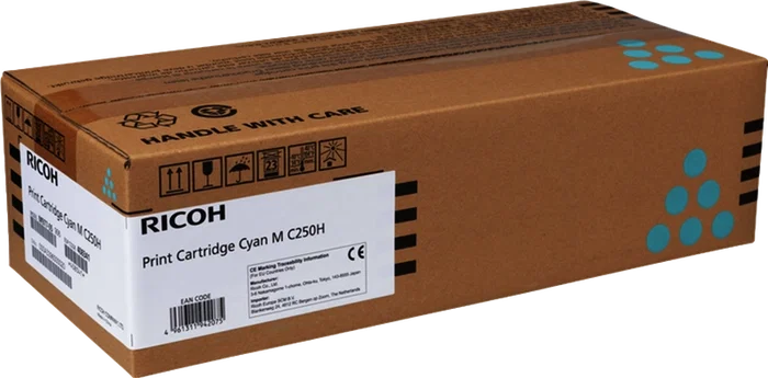 Ricoh Tóner Cian Tipo 250H MC250H (408341) de alta capacidad