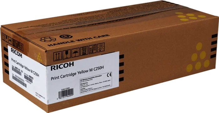 Ricoh Tóner Amarillo 250H (408343) Ricoh Tóner Amarillo 250H (408343)
