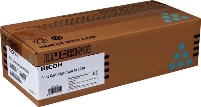 Ricoh Cartucho de tóner Cian tipo 250 para M C250FWB y P C300W