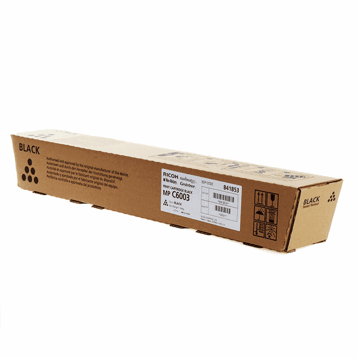 Ricoh 841853 Cartucho de Tóner Negro para Aficio MP C4503SP, C5503SP, C6003