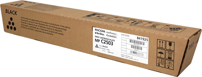 Ricoh Tóner Original MP C2503bk Negro (841925) Ricoh Tóner Original MP C2503bk Negro (841925)