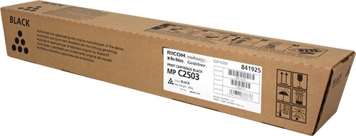 Ricoh Tóner Negro 841925 para MP C2503 y MP C2003 SP/ZSP/2503 SP/ZSP/2011SP/2004ex/2504ex. Ricoh Tóner Negro 841925 para MP C2503 y MP C2003 SP/ZSP/2503 SP/ZSP/2011SP/2004ex/2504ex.