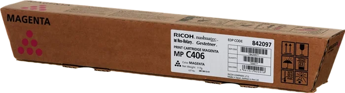 Ricoh Tóner Magenta Original MP C306/C307/C406 (842097) Ricoh Tóner Magenta Original MP C306/C307/C406 (842097)