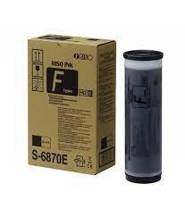 Riso Tinta Negro Pack 2 Unidades RZ-MZ970 - RZ-MZ1070 - SE9380 - ME9350 - MF9390- SF9390 Sustituye A S-7124E- S-6870E 2.000 ML