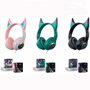 Roymart Auriculares Gamers Pods Estéreo con Cable y Luces de Neón