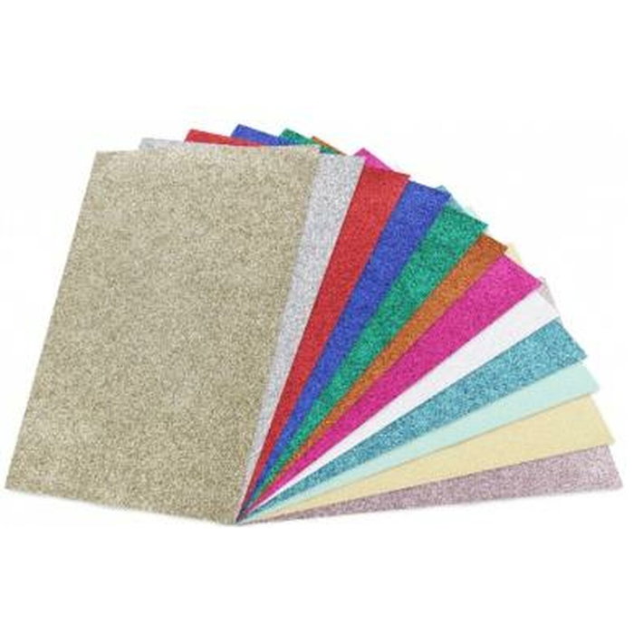 Sadipal Cartulina Purpurina Monocolor Azul 50x65cm