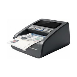 Safescan 185-S Validador Automático de Billetes Multidivisa - Detección por Hilo Metálico, Grosor, Tamaño, Marca de Agua, IR y Magnético - Negro