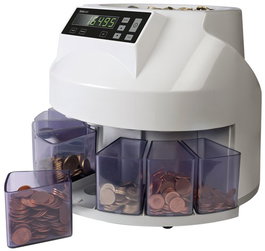 Safescan Contadora y Clasificadora de Monedas - Modelo 1250