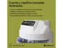 Safescan 1250 Contadora y Clasificadora de Monedas para Euro