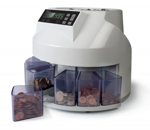 Safescan 1250 Contadora y Clasificadora de Monedas para Euros