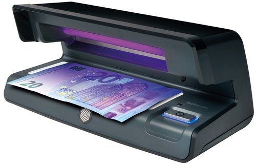 Safescan 70 Detector de Billetes Falsos y Documentos de Identidad Negro
