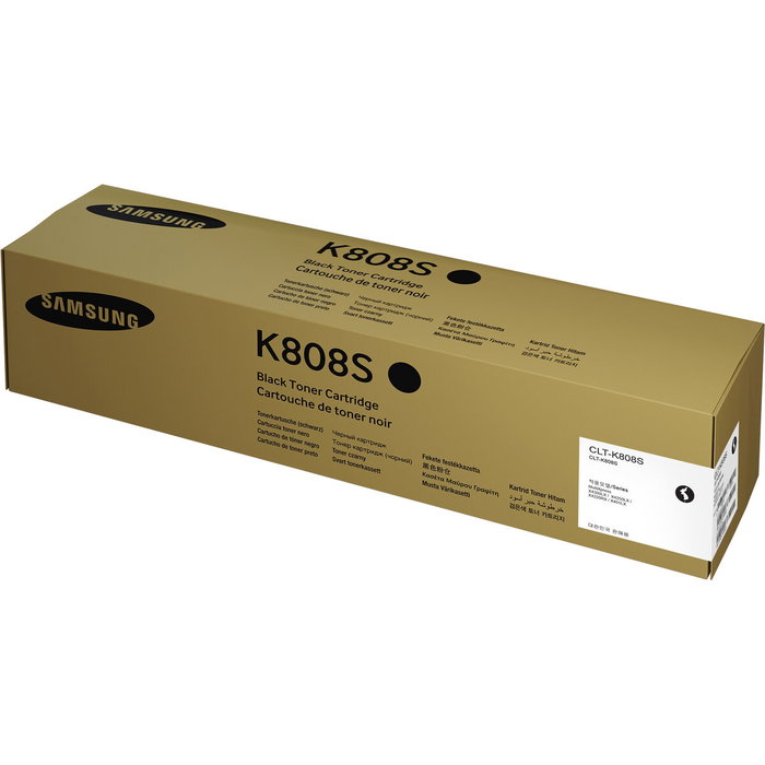 HP Samsung Cartucho de Tóner Negro CLT-K808S Standard Original HP Samsung Cartucho de Tóner Negro CLT-K808S Standard Original