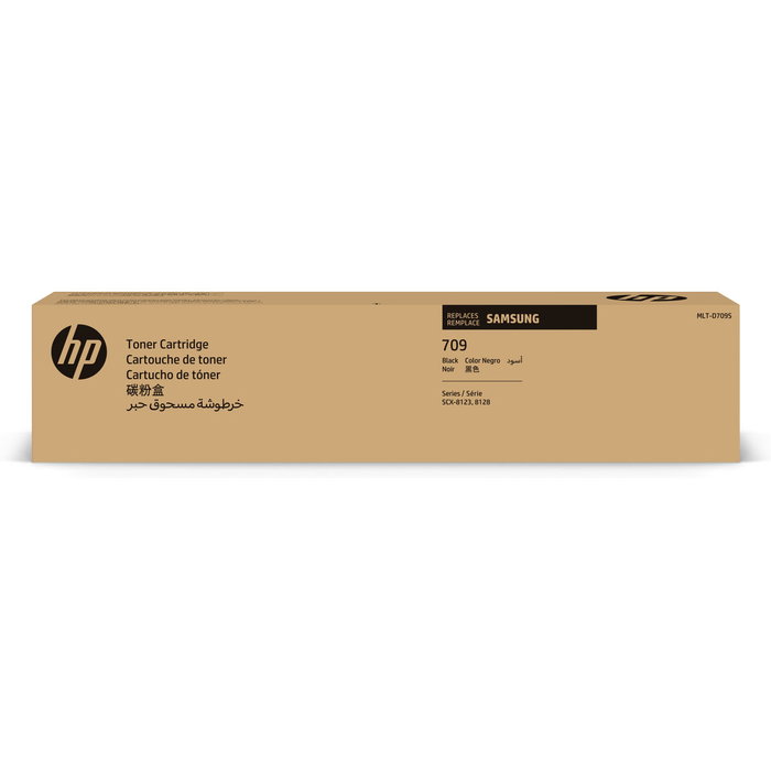 HP Cartucho de tóner negro para Samsung SCX-8128NA MLT-D709S