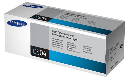 Samsung Cartucho de Tóner CLT-C504S Cian