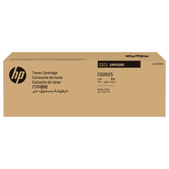 HP Samsung CLT-C6092S Cartucho de Tóner Cian