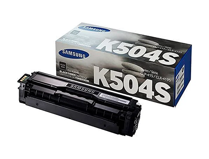 Samsung CLT-K504S Tóner Negro Original para CLP-415 / CLX-4195 / SL-C1453 / C1454 / SL-C1404 / C1810 - 2500 Páginas